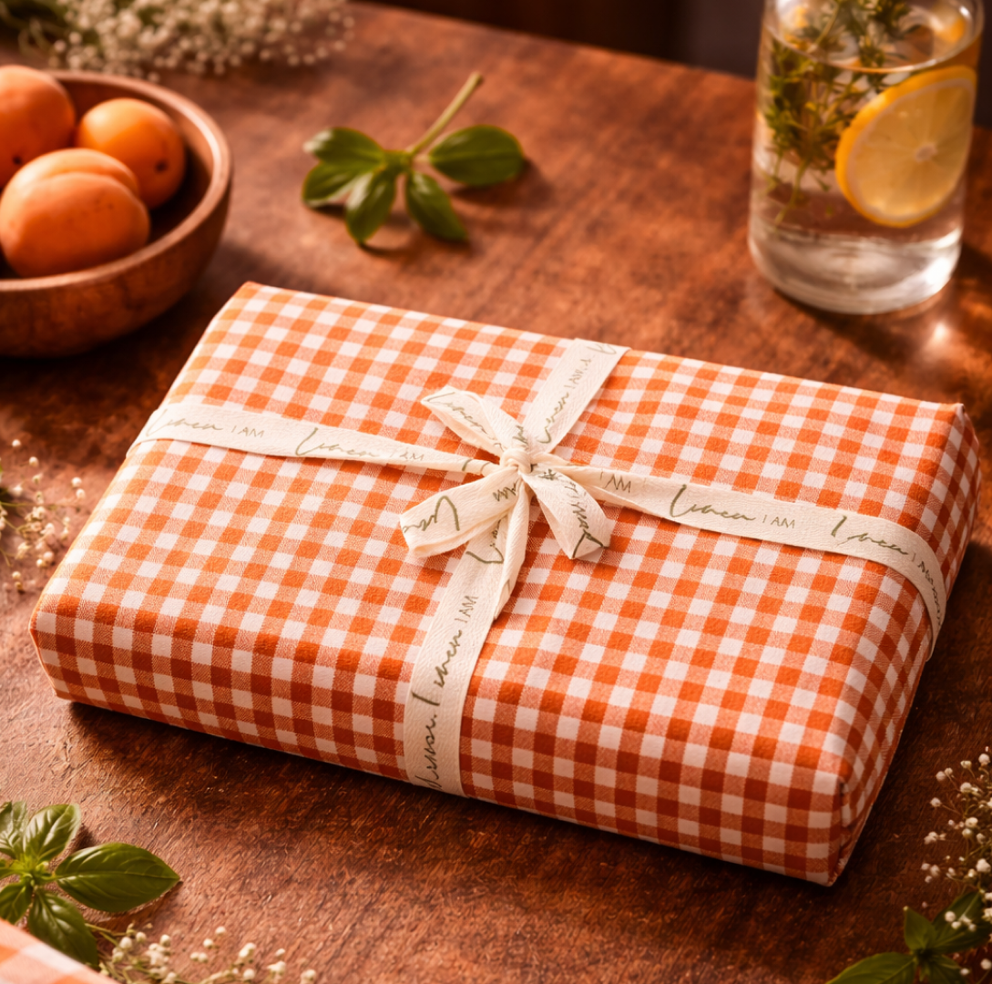 Gingham Christmas Table Cloths Rush