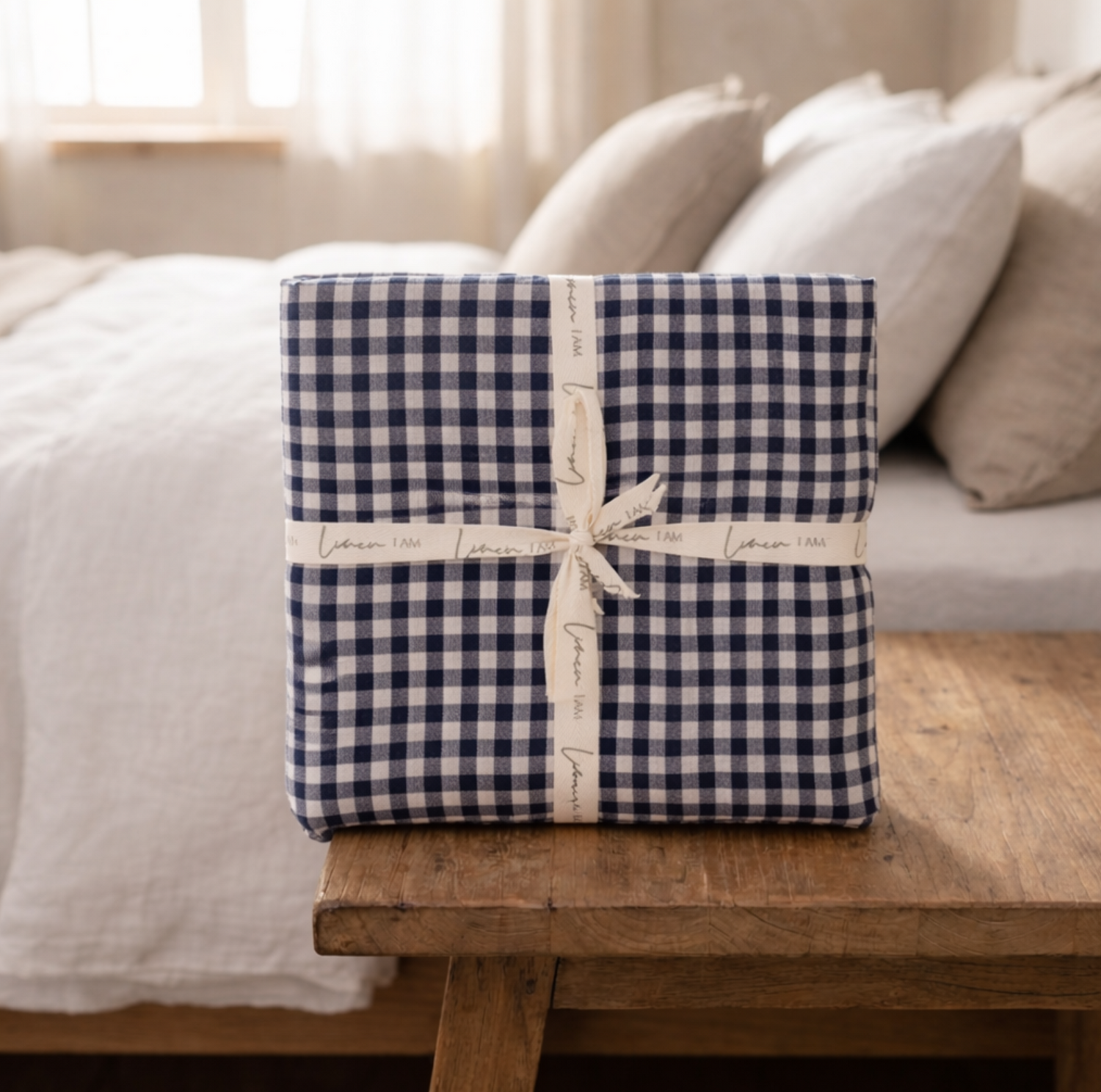 Ava Gingham Sheets
