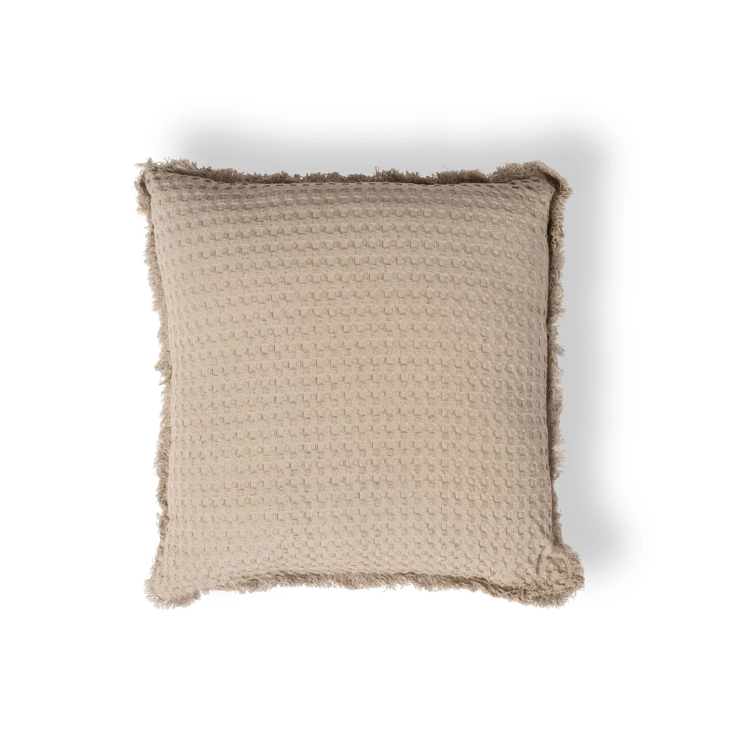 Charlotte Waffle Cushion Natural