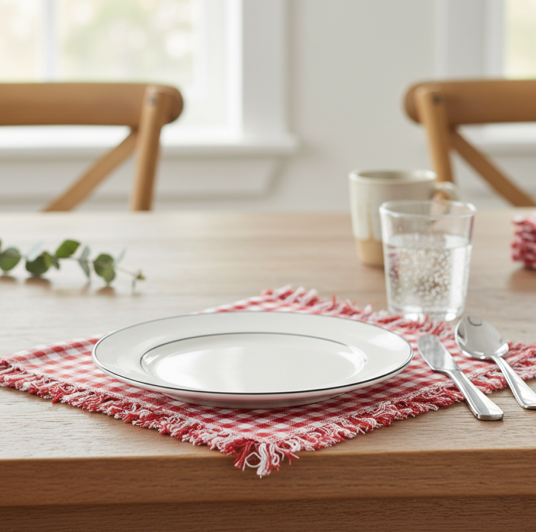 Gingham Easter Napkins