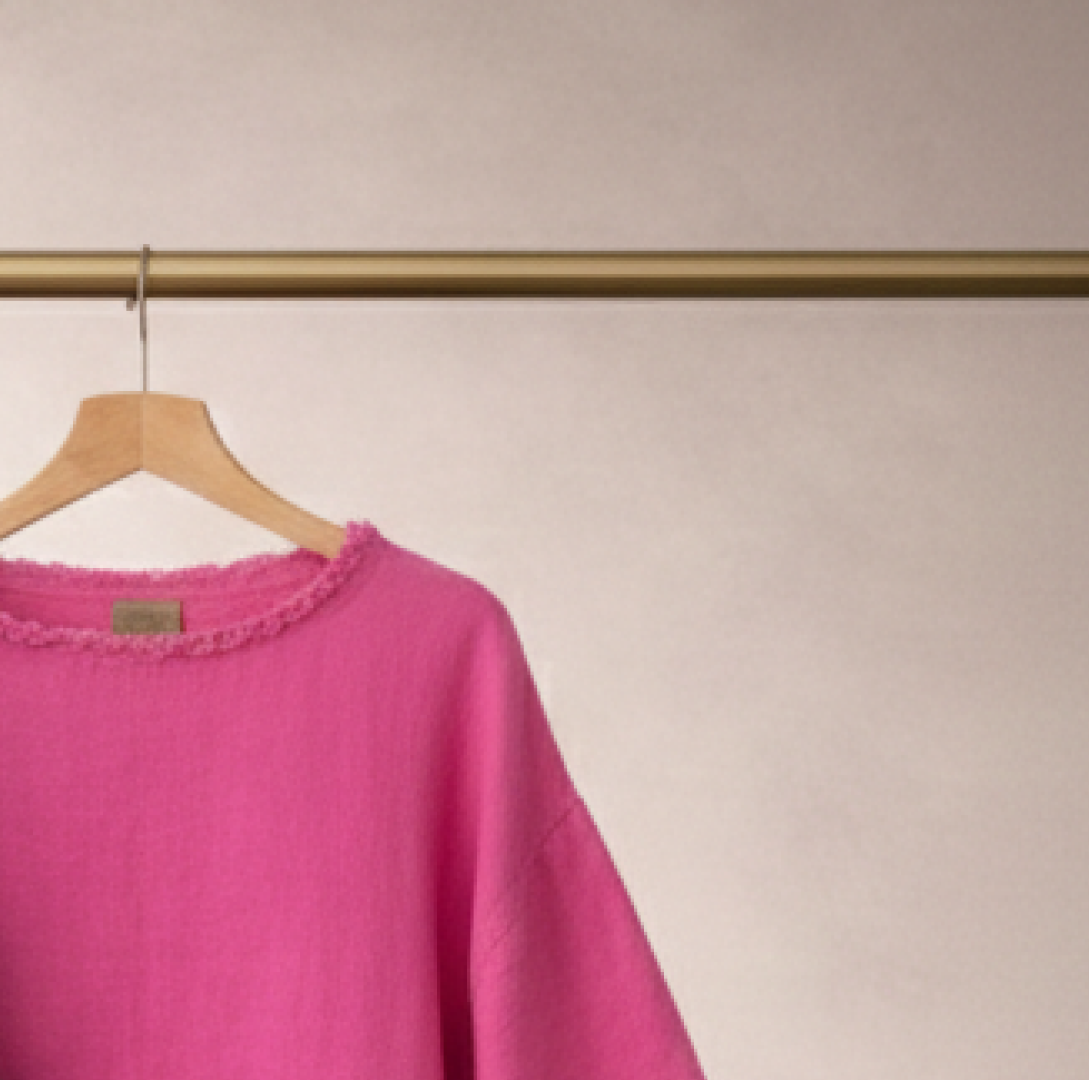 Hazel Dress - Pink - Long Sleeve