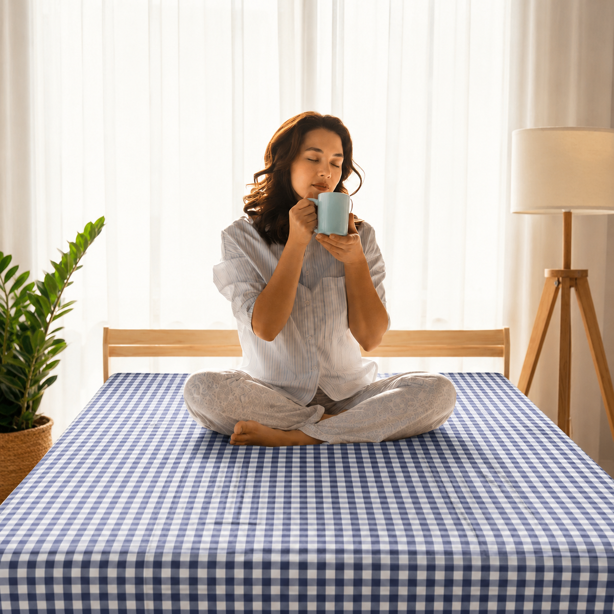 Ava Gingham Sheets