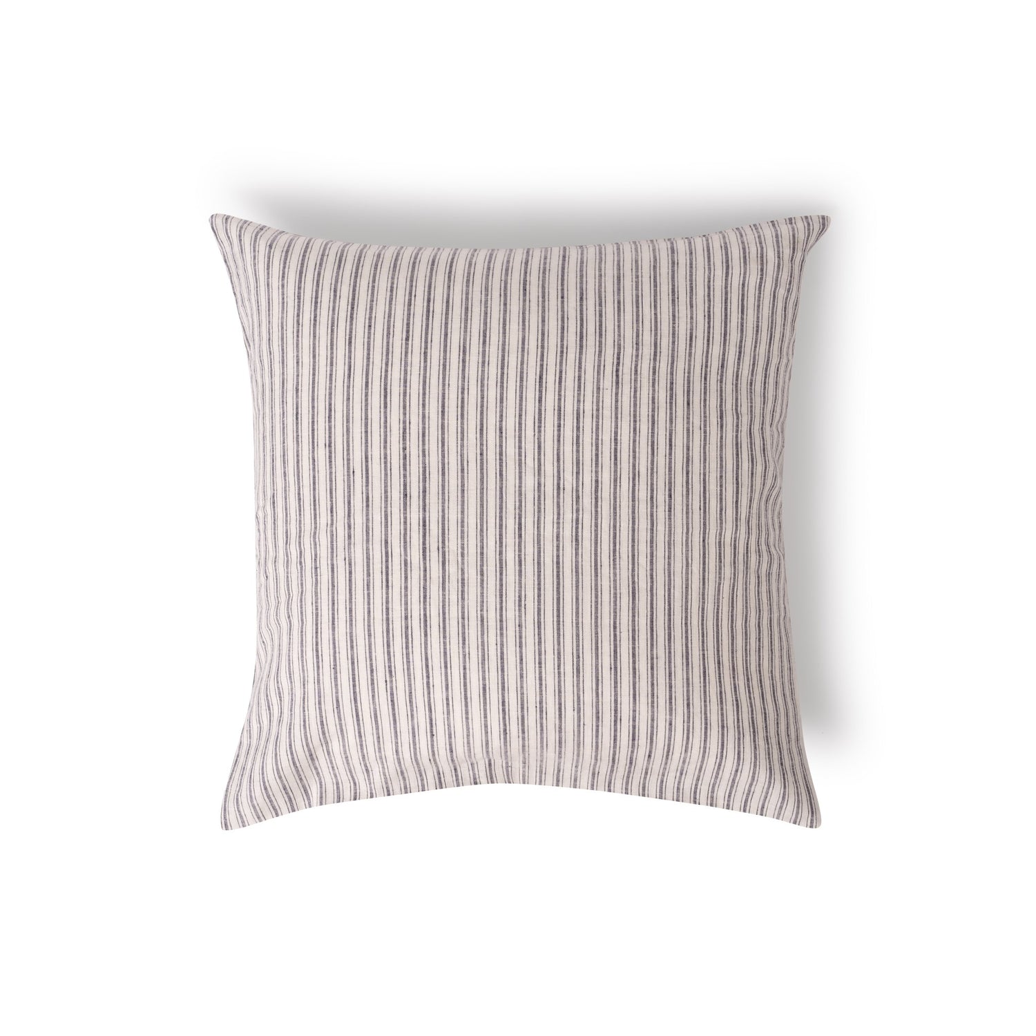 Darcy Striped Cushion - White/Grey