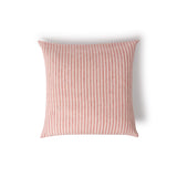 Darcy Striped Cushion - White/Red