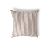 Darcy Striped Cushion - White/Olive