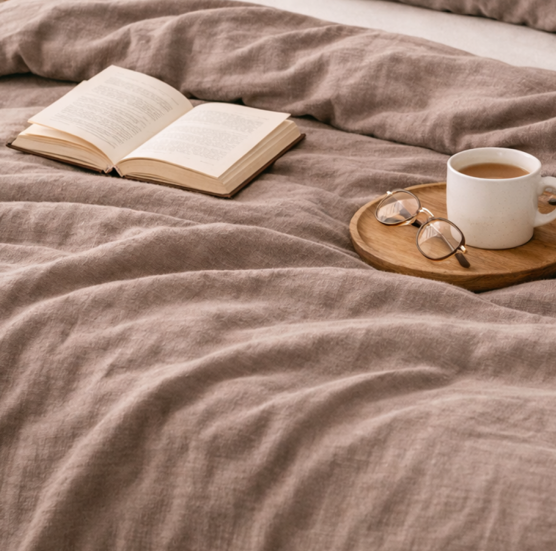 Whitney Natural Linen Sheets